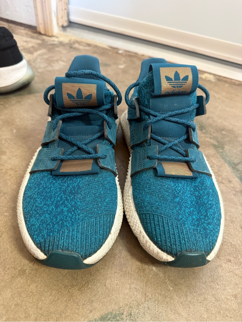 Adidas Womens Teal Sneakers